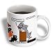 Londons Times Fish Fishing Deep Beneath Cartoons - 12 Step Groupers Drink Like A Fish - Mugs