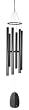 Woodstock Chimes of Orpheus Black Windsinger Windchime