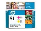 HP 91 Magenta and Yellow Printhead