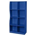 8 CUBE KID'S BOOKCASE BLUE