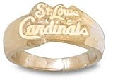 St. Louis Cardinals Solid 10K Gold ''ST LOUIS CARDINALS'' Ring Size 6 1/2