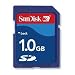 SanDisk SDSDB-1024-A10/11 1 GB Secure Digital Card (Retail Package)