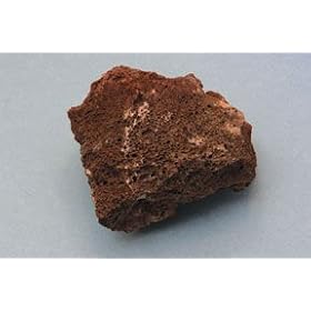 SciEd Individual Rock Specimens: Igneous Rocks; Scoria, reddish to drak gray Qty.: 0.5kg