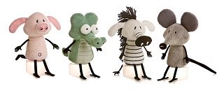 Plush Pearls Before Swine Character Set 8