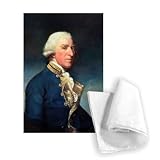 Admiral Samuel Hood, 1st Viscount Hood.. - Tea Towel 100% Cotton - Art247 - Tea Towel - 46x70cm