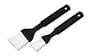 Chef Craft 21266 2-Piece Plastic Basting Brushes, Black, 8 and 9-Inch