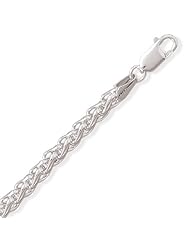 .925 Sterling Silver 16" 200 French Wheat Chain Necklace