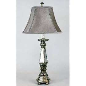 Mirror Table Lamp - Gold