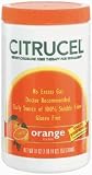 Citrucel fiber therapy laxative powder for regularity, orange flavor - 30 oz