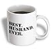 3dRose Best Husband Ever, Romantic, Gifts for Him, Anniversary, Valentines, Ceramic Mug, 11-Oz