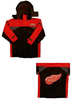 Childrens Toyshop  Sporting Goods : Detroit Red Wings Heavyweight Youth Parka with Hood