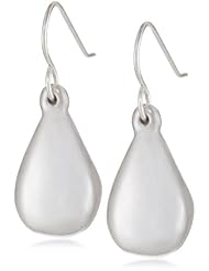 Sterling Silver Electroform Teardrop Earrings