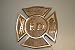 Fireman Maltese Cross Grave Marker
