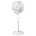 Lasko 3-Speed 16" Oscillating Stand Fan - White