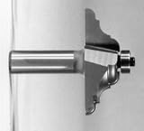 3300 CARBIDE-TIP FRENCH BAROQUE TABLE EDGE ROUTER BIT W/BB 2-1/4 DIA X 3/4 CL X 7/8 PROFILE WIDTH
