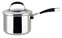Circulon Steel Elite Stainless Steel Saucepan, 20 cm, 3.8 Litre