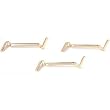 3 Ring Guards Small Yellow Sizer Adjust Jewelry Parts