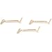 3 Ring Guards Small Yellow Sizer Adjust Jewelry Parts