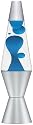 Lava Lite 14.3" Lava Lamp - Blue/Clear/Silver
