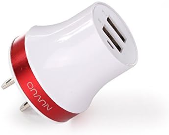 Car and Home Charging Set for iPhone 6 6 Plus 5 5C 5S, iPad 3 4, iPad Mini, iPod Touch 5/Nano 7, 8 pin to USB - Includes 1 X Wall Charger, 1 X Car Charger and 1 X 8-Pin to USB Cable (Red)