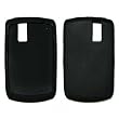 RIM BlackBerry Curve 8300 8310 8320 8330 Silicone Skin Case Rubber Protector Cover Black