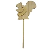 小人の森 木製動物ラベル りす2P B125 No.56036