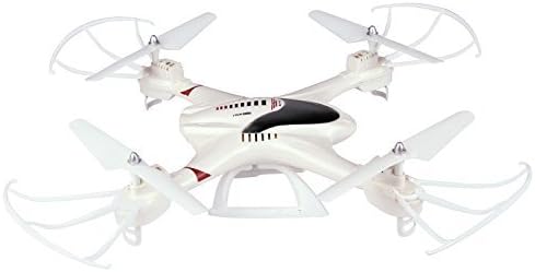 Crosstek X300-2 2.4G Remote Control RC Helicopter Drone Quadcopter Gopro 2mp Hd Camera-white