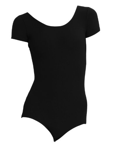 DanceNwear Adult Cotton Blend Short Sleeve Leotard