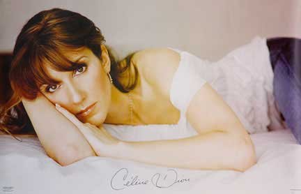 Celine Dion - Portrait Art Print Poster By unknown, 24 x 36