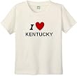 I LOVE KENTUCKY - BigBoyMusic Youth Designs - White T-shirt