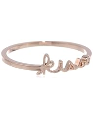 Shy by Sydney Evan Kiss Ring with Diamond Bezel
