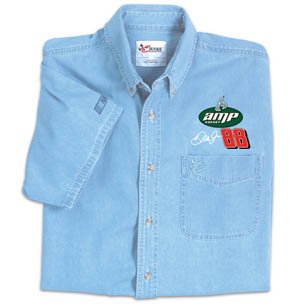 Buy Dale Earnhardt Jr Short Sleeve Denim Shirt