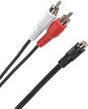 RCA Y Adapter 2 Male To 1 Female