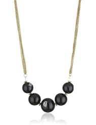 Kenneth Cole New York "Urban Nero" Semi-Precious Bead Necklace
