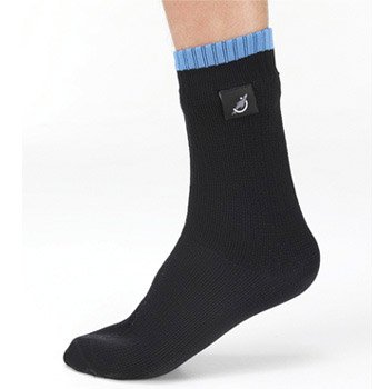SealSkinz Mid Light Socks, Black, Small