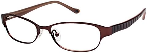 Lulu Guinness Women's Optical Eyeglasses L747 Brown Size 51