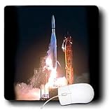 Sandy Mertens Space Gallery - Astronauts and Rockets - Mariner 1 Launch to Venus - Mouse Pads