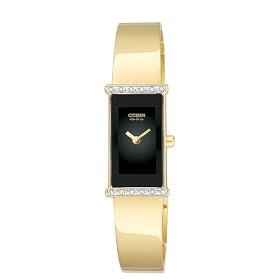 Citizen Ladies EG2492-53E Eco-Drive Diamond Accented Bangle Watch