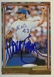 Doug Simons, New York Mets Autographed Card