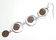 Sterling Silver Earrings (Rodium Plated)