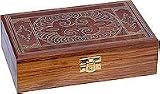 Decorative Jewelry Boxes in Wood in Indian Style (wc367)
