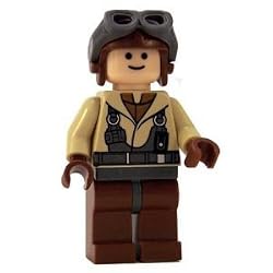 LEGO Star Wars LOOSE Mini Figure Naboo Pilot with Blaster