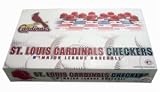 St. Louis Cardinals MLB Checker Set