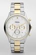 Fossil - Ansel - Stainless Steel Watch - Two-Tone - FS4643