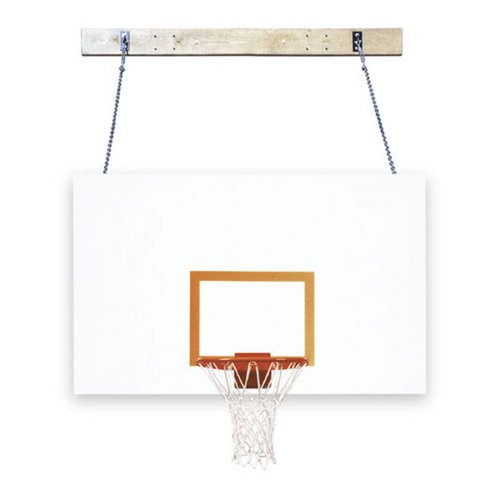 first team supermount 46 magnum wall mounted basketball hoop with 72 inch steel   more detail click!
