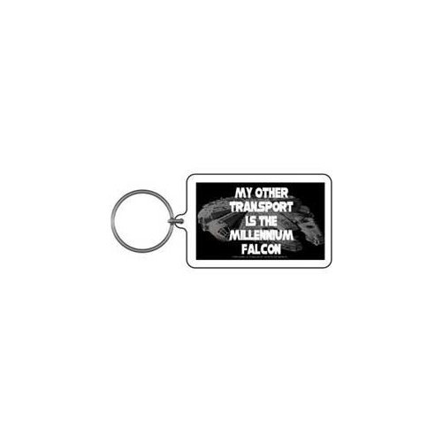 Star Wars Millenium Falcon Lucite Keychain