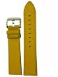 Watch Band Golden Yellow Genuine Leather Stitched Strap 20 millimeter Watch Band Golden Yellow Genuine Leather Stitched Strap 20 millimeter