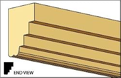 Miniature Crown Molding/Cornice