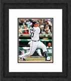 Framed Magglio Ordonez Detroit Tigers Photograph