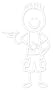 Plaid(R) Me & My Peeps Family Auto Decal - Outdoor Boy